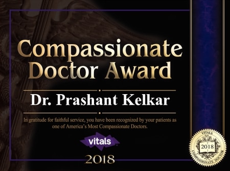 Compassionate Doctor Award Dr Prashant Kelkar 2018